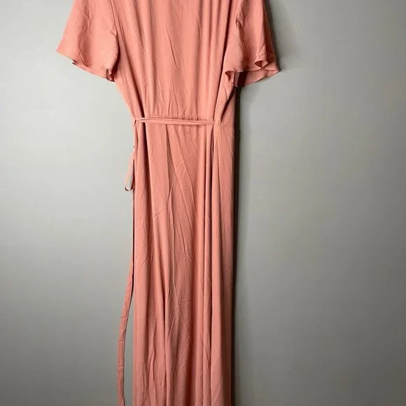 Show me your mumu wrap dress noelle flutter maxi - Picture 9 of 12